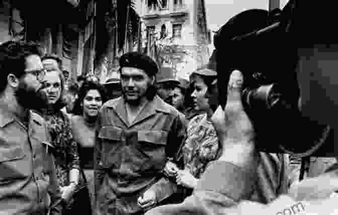 A Black And White Photograph Of Che Guevara Looking Down At A Group Of Prisoners Exposing The Real Che Guevara: And The Useful Idiots Who Idolize Him