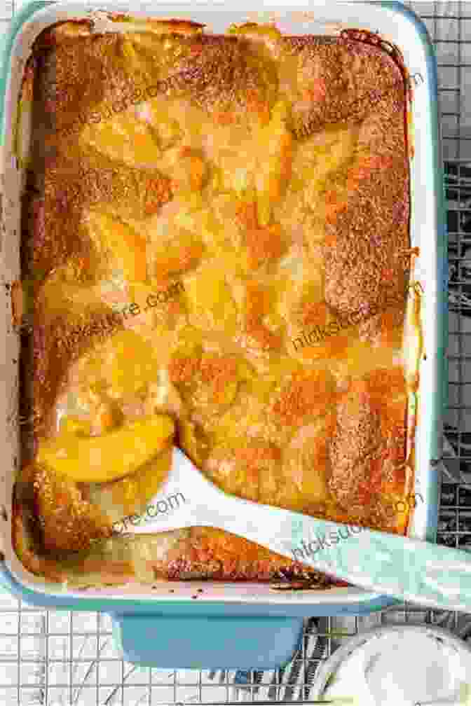 A Bubbling Pot Of Peach Cobbler, With A Golden Brown Crust And Fragrant Peaches Red Hills And Cotton: An Upcountry Memory (Southern Classics)