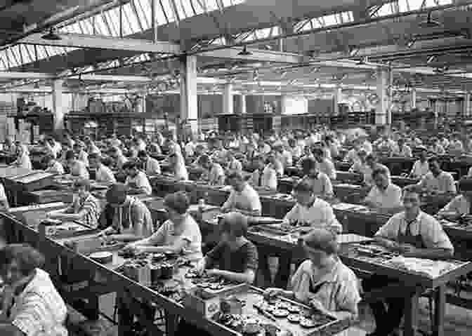 A Bustling Factory Floor During The Industrial Revolution, With Workers Operating Machinery. Liberty S Dawn: A People S History Of The Industrial Revolution