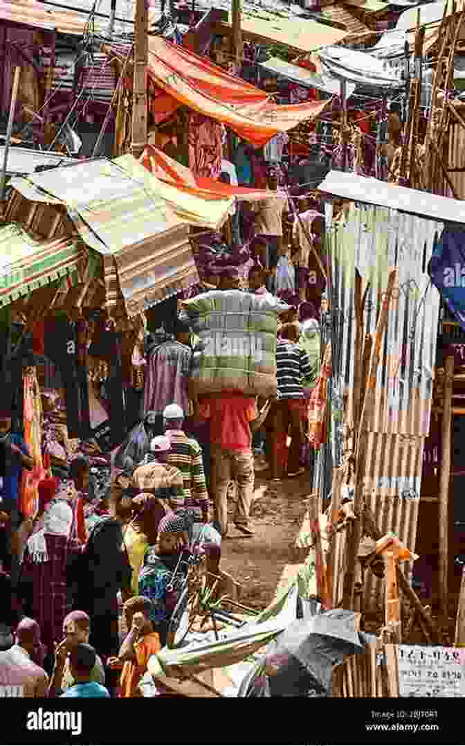 A Bustling Market Scene In Addis Ababa, Ethiopia, With Vibrant Colors And Traditional Attire Chameleon Days: An American Boyhood In Ethiopia