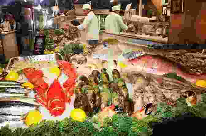 A Display Of Fresh Seafood At A Market In Le Marche A Blissful Feast: Culinary Adventures In Italy S Piedmont Maremma And Le Marche