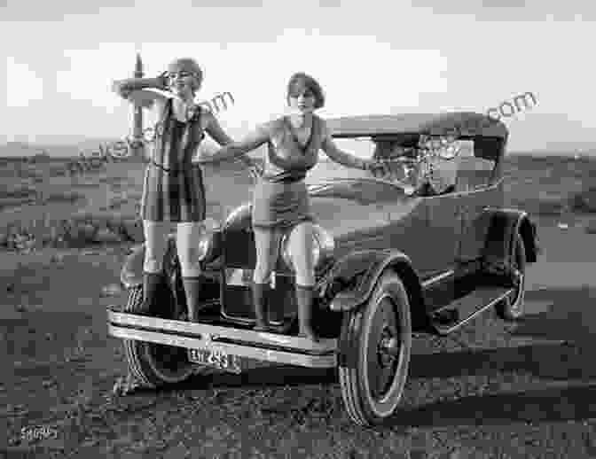 A Group Of Flappers Pose For A Photo In Front Of A Car. Once Upon A Time In Saskatchewan: Memories Of A Very Canadian Family