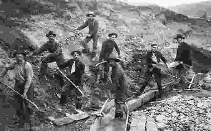 A Group Of Gold Seekers Panning For Gold In The Klondike River During The Gold Rush. Gold Fever: Incredible Tales Of The Klondike Gold Rush (Amazing Stories)