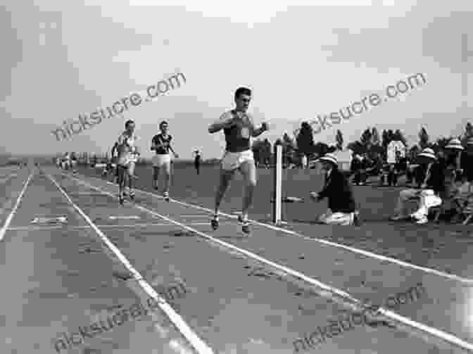 A Photo Of Louis Zamperini Competing In The 5,000 Meter Run At The 1948 London Olympics. Amped: A Soldier S Race For Gold In The Shadow Of War