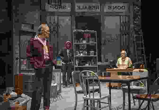 A Scene From David Mamet's American Buffalo, Depicting The Characters Of Don, Teach, And Bobby American Buffalo: A Play David Mamet