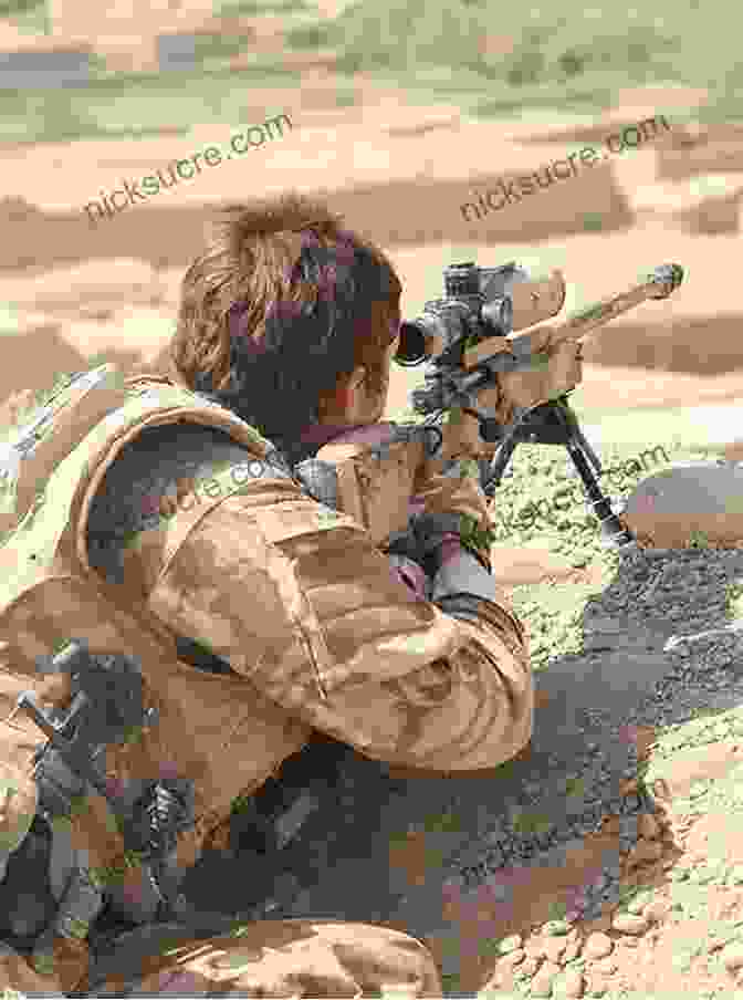 A Sniper Takes Aim During A Patrol In Helmand Province, Afghanistan. Sniper In Helmand: Six Months On The Frontline