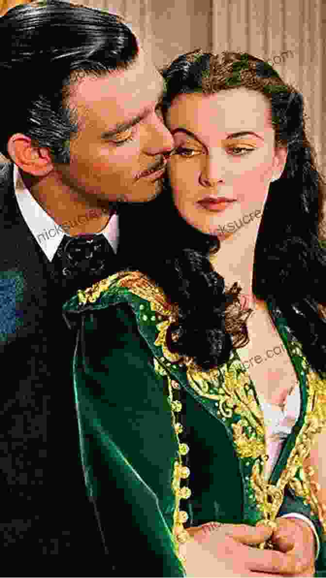 A Still From The Film Gone With The Wind, Showing Vivien Leigh And Clark Gable In A Dramatic Embrace. Hollywood And Europe Greatest And Rarest Black And White Films Stills 2 3rd Edition (The Golden Age Of Hollywood )