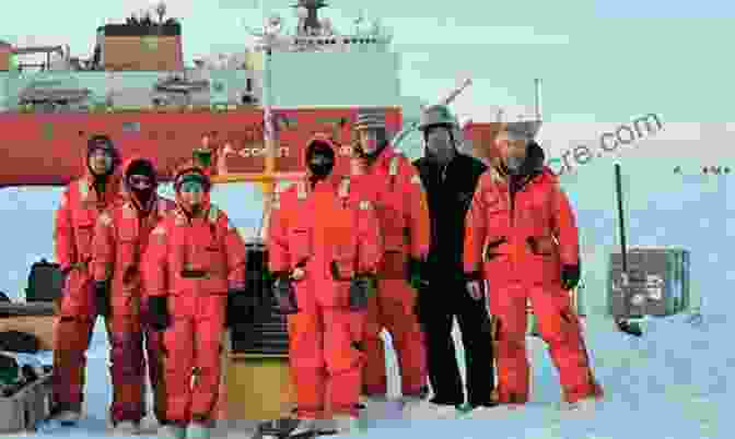 A Team Of Researchers Unload Supplies From A Helicopter In A Remote Arctic Outpost Dangerous Passage: Issues In The Arctic