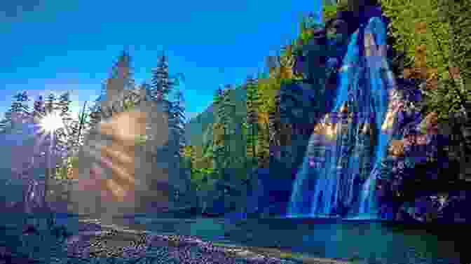 A Vibrant And Diverse Visible Realm Featuring Mountains, Forests, Waterfalls, And A Colorful Sky That Which Is Seen And That Which Is Not Seen (Illustrated)