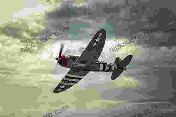 A World War II Fighter Plane Flying Over A War Torn Landscape, Its Propeller Blurred By Motion Airman S Odyssey: Wind Sand And Stars Night Flight And Flight To Arras