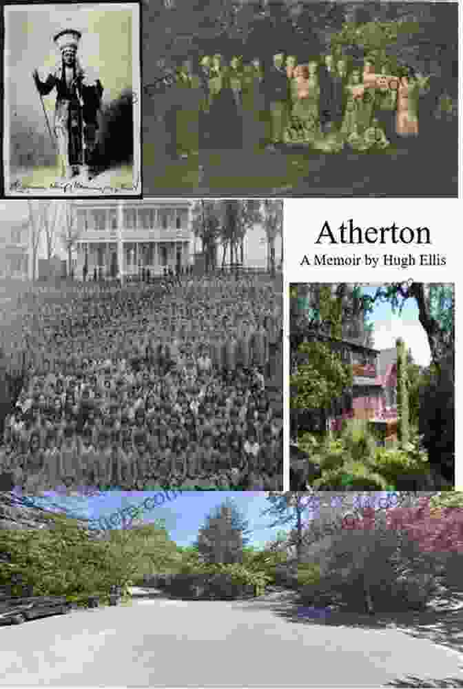 Atherton Memoir, A Book By Hugh Ellis, Featuring A Painting Of A Young Woman On The Cover ATHERTON: A Memoir By Hugh Ellis