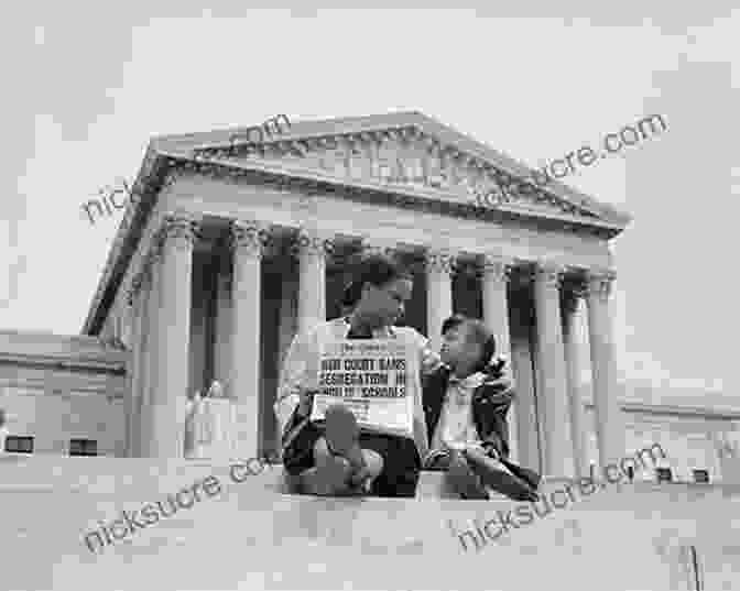 Black And White Photograph Of The Supreme Court Building, Where The Landmark Brown V. Board Of Education Case Was Decided In 1954 Charles H Thompson On Desegregation Democracy And Education: 1953 1963