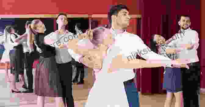 Dance Instructor Guiding A Couple Through A Ballroom Dance Routine. Partner Dancing: Ballroom And Latin: Goddard Method