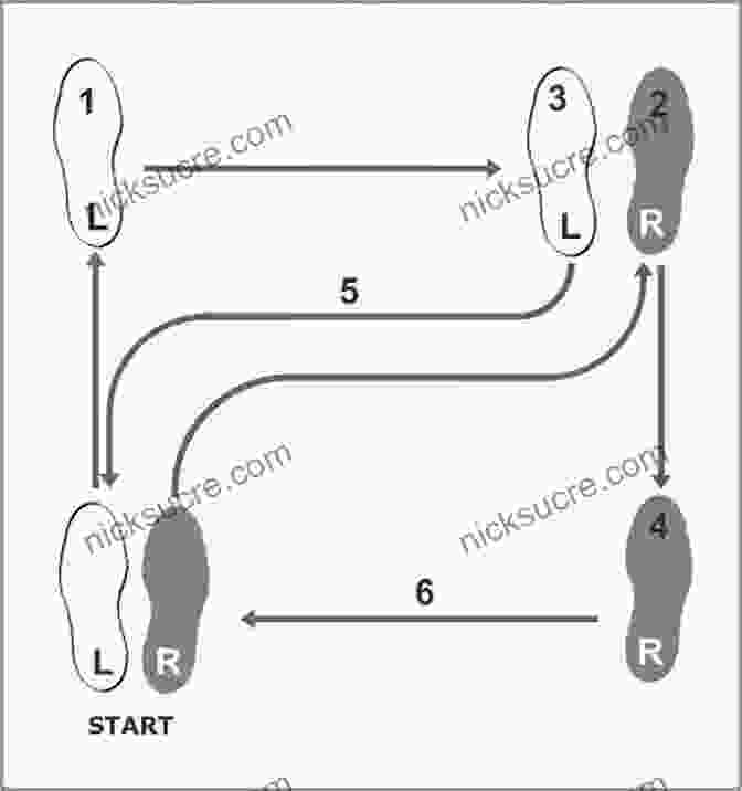 Diagram Illustrating The Basic Step And Common Variations Of The Waltz Introducing The Waltz History Steps Etiquette