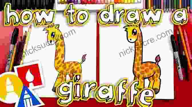 Giraffe Drawing How To Draw Zoo Animals: Step By Step Instructions For 26 Captivating Creatures (Learn To Draw)