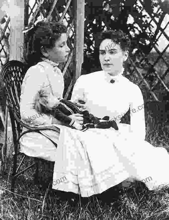 Helen Keller As A Young Woman, Standing With Her Teacher Anne Sullivan Macy Two Unlikely People To Change The World: A Memoir By Karen Berg