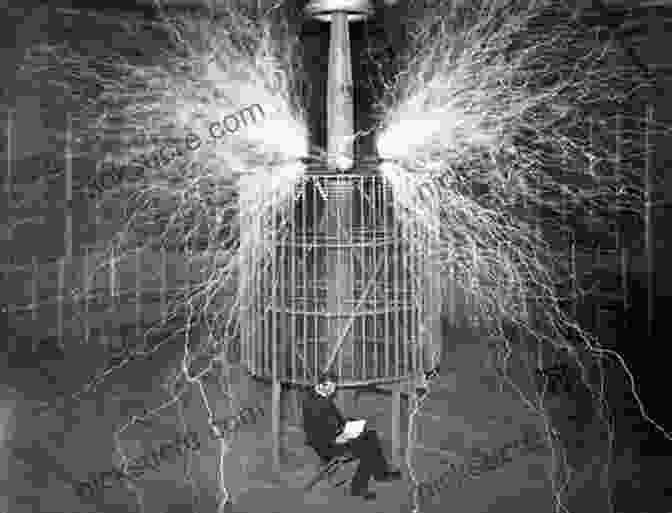 Nikola Tesla, The Electrical Genius, Working On His Inventions In His Laboratory. Nikola Tesla My Inventions Autobiography (Japanese Version)