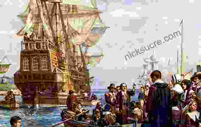 Puritans Preparing To Board The Mayflower Saints And Strangers: Lives Of The Pilgrim Fathers And Their Families